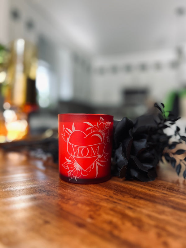 10oz "Tattooed" Soy Candles