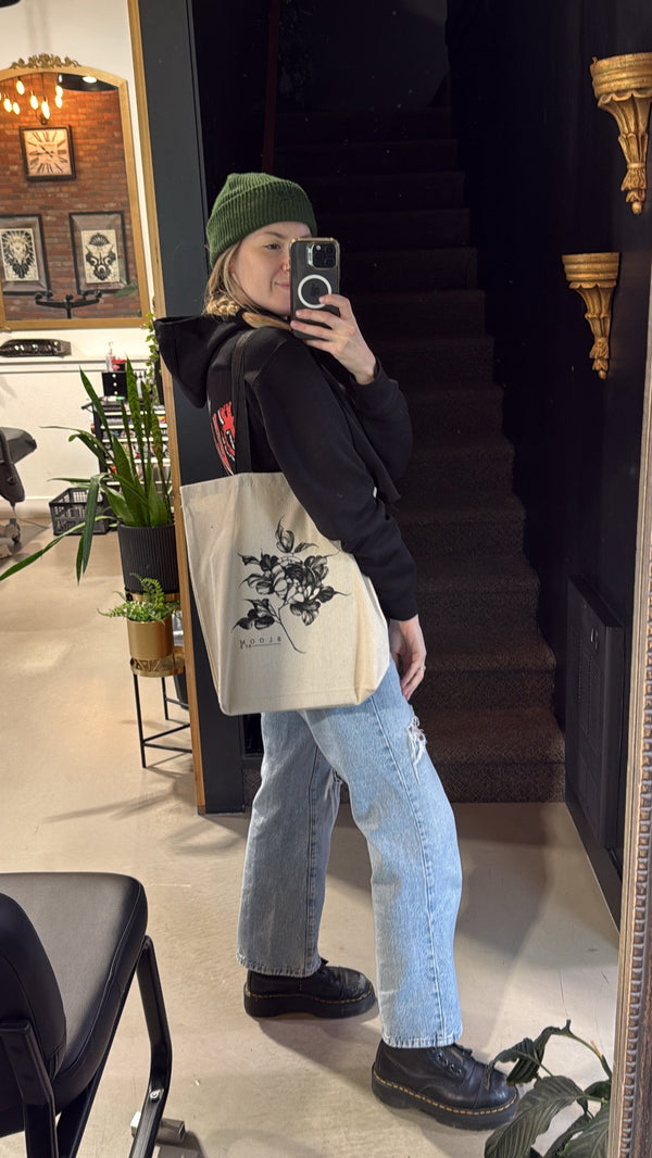 'Bloom by B' - Floral Tote