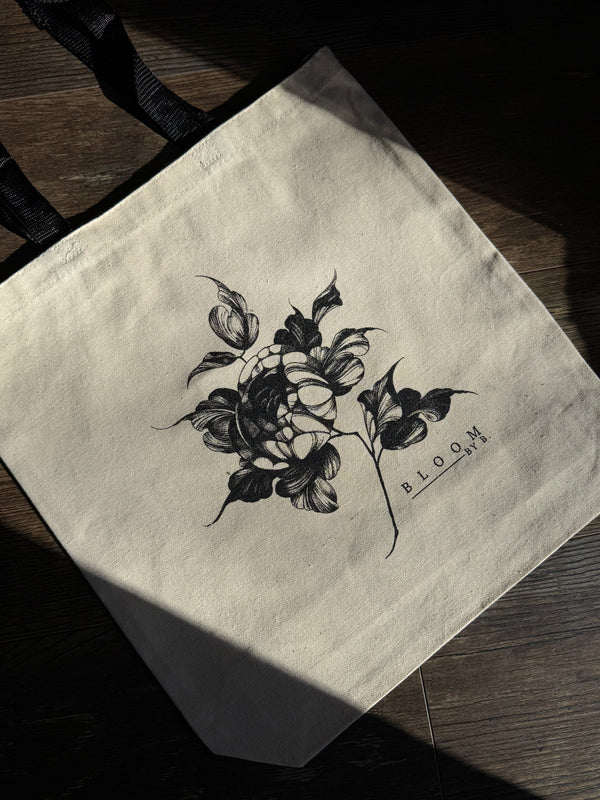 'Bloom by B' - Floral Tote
