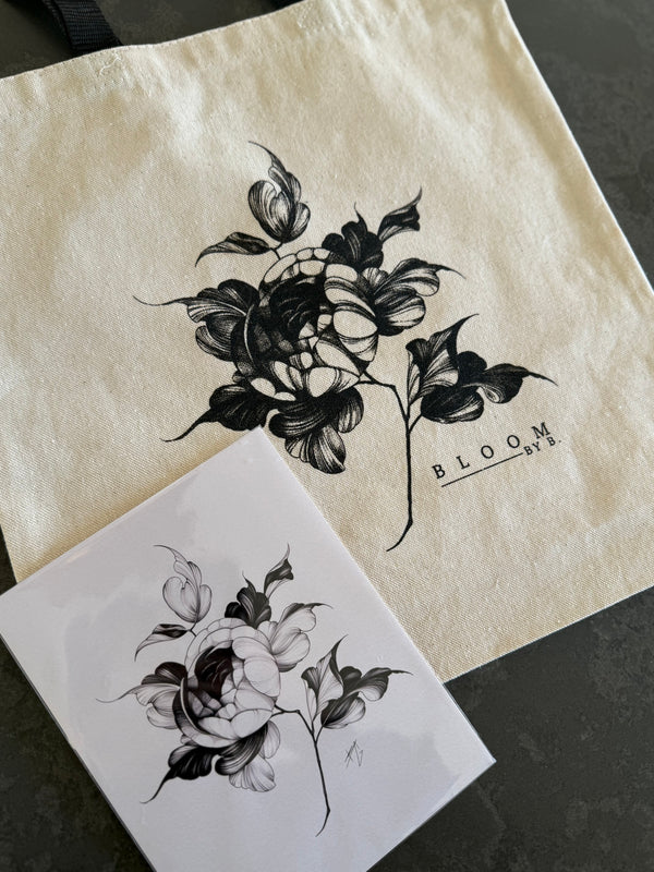 'Bloom by B' - Floral Art print