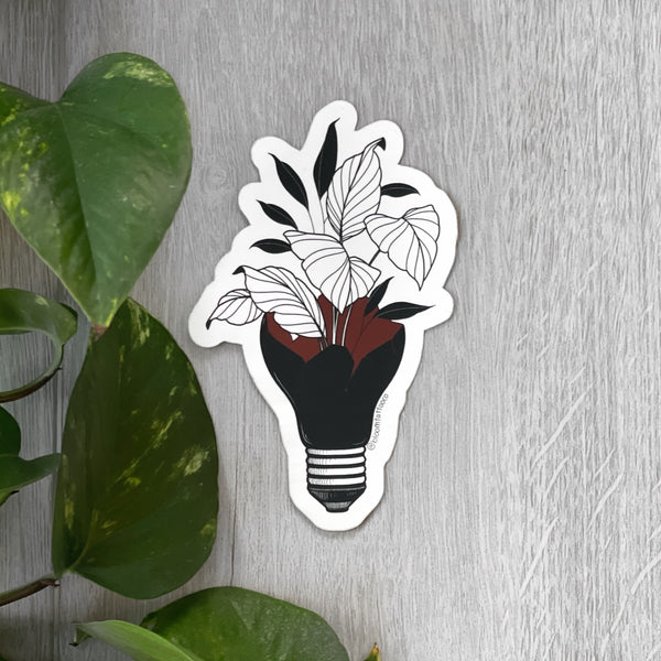 Lightbulb Sticker