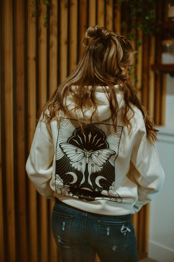 The Luna Hoodie (bone)